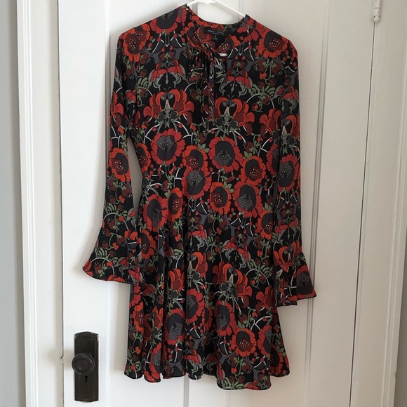 Vintage-style 60s Secretary Dress Sz Small - Picture 2 of 4